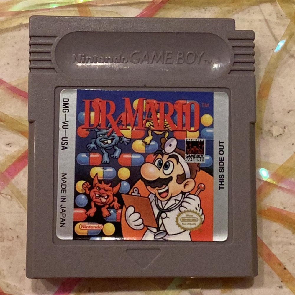 Dr Mario Nintendo Game Boy Game GameBoy Authentic